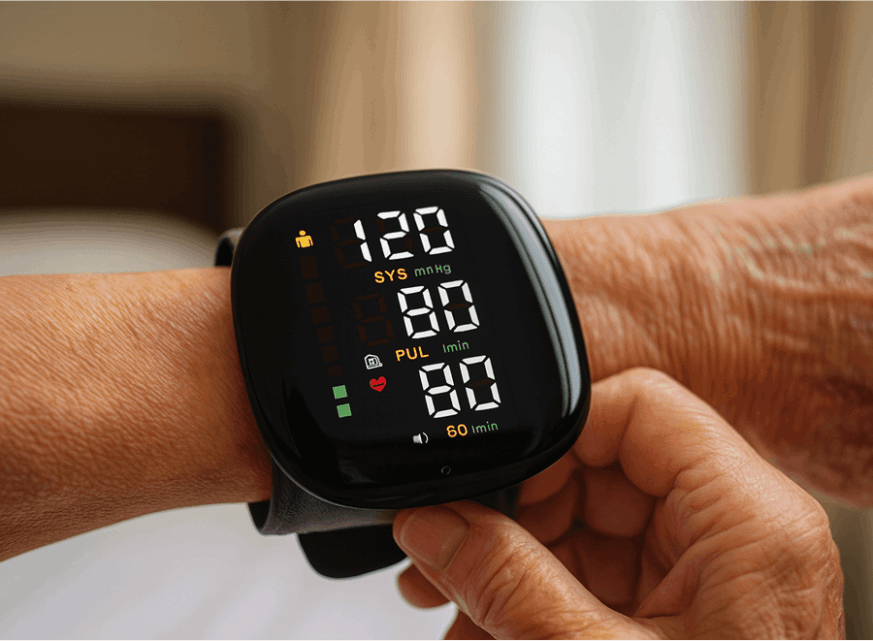 how to use Vital Wrist Monitor