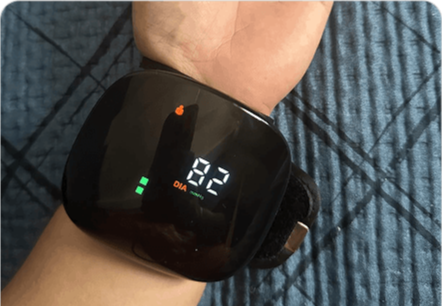 Vital Wrist Monitor customer -Michael B.