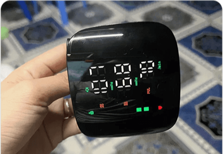 Vital Wrist Monitor customer -Sharon L.