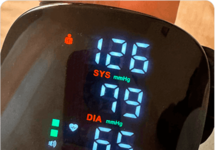 Vital Wrist Monitor Customer -Brian W.
